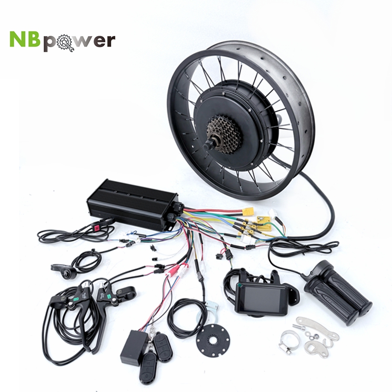 72V 5000W Hub Motor Kit - Kit de conversión de bicicleta de