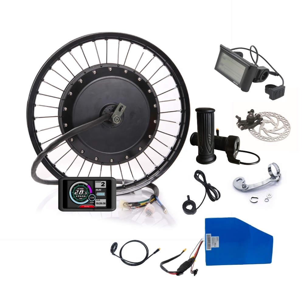 72V 5000W Hub Motor Kit - Kit de conversión de bicicleta eléctrica