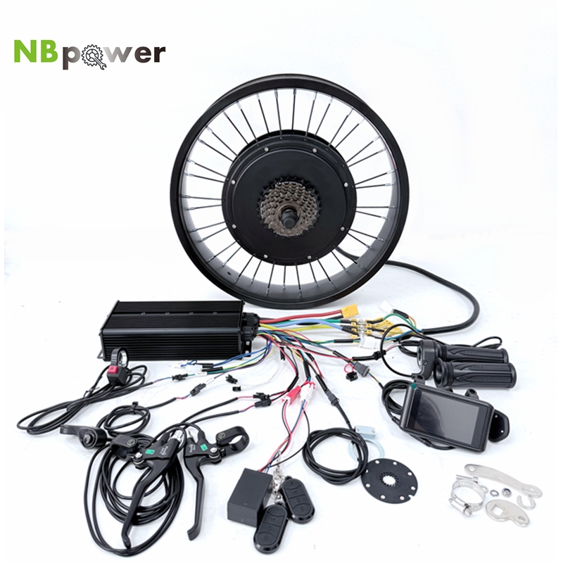 72V 5000W Hub Motor Kit - Kit de conversión NBpower para bicicleta