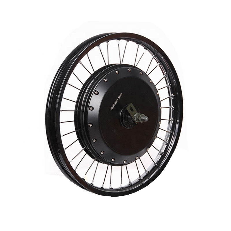 Kit de conversión de bicicleta - 72V 5000W Hub Motor Kit reseña y precio