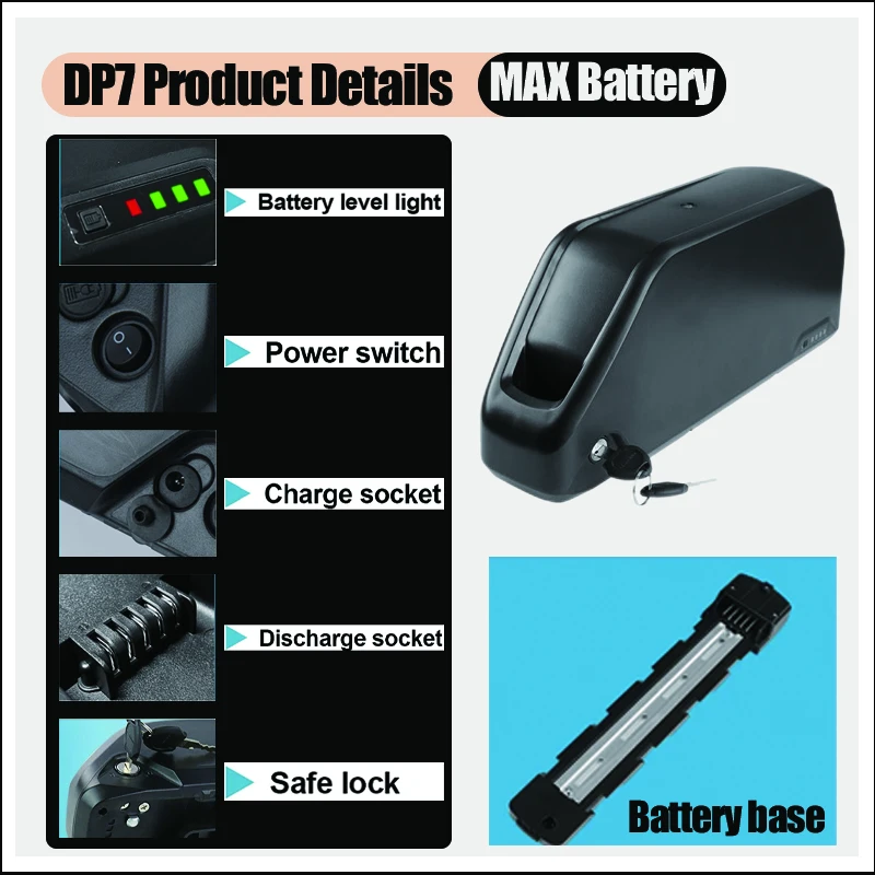 Batería de bicicleta eléctrica - Electric Bicycle Battery 72V 30Ah reseña y precio
