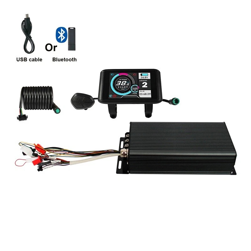 Rueda Trasera para Bicicleta E - 72V 5000W Hub Motor Kit reseña y precio