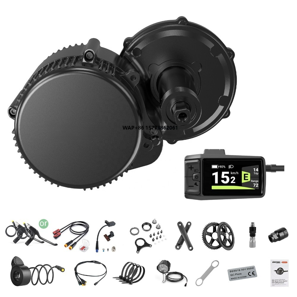 BBSHD 48v 52v 1000W Kit de con - Mid Drive Motor Kit 52V 1000W reseña y precio