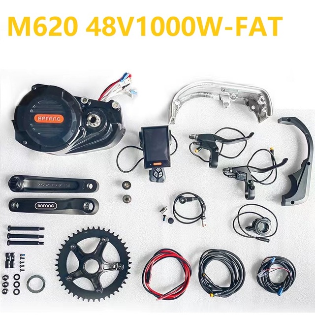 Kit de Conversión de Bicicleta - Mid Drive Motor Kit 52V 1000W reseña y precio