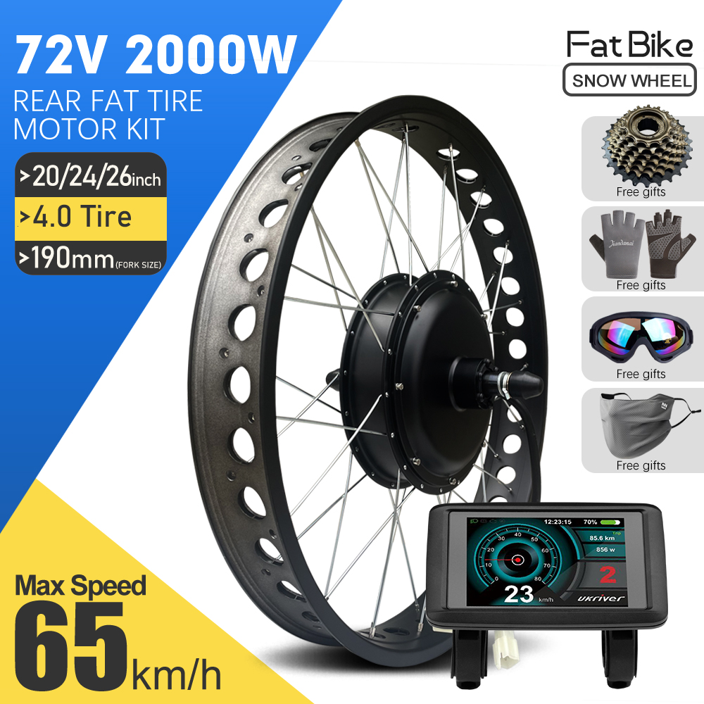 Kit de Conversión para Bicicle - Fat Tire Ebike Conversion Kit 2000W reseña y precio