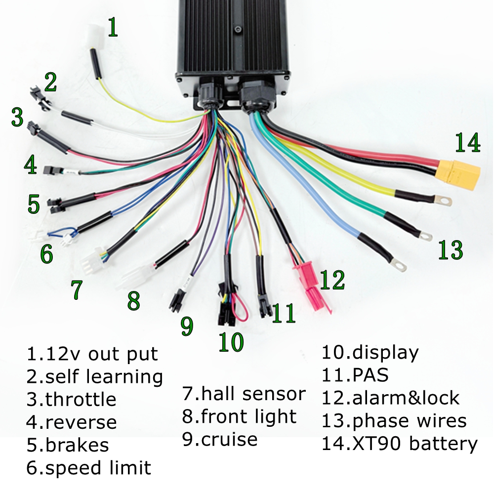 Kit de conversión NBpower para - 72V 5000W Hub Motor Kit reseña y precio