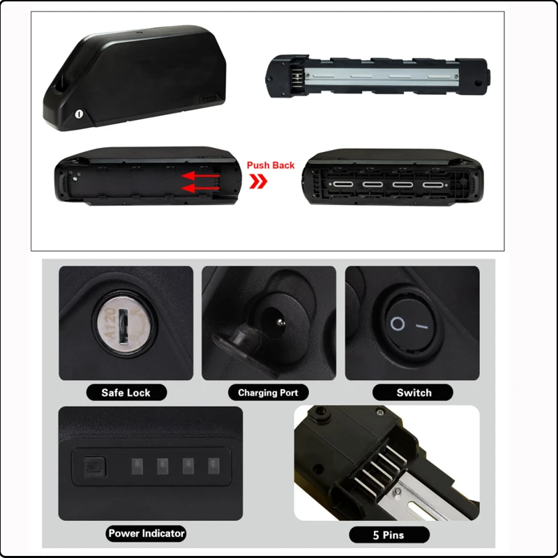 Batería Hailong Polly DP7 para - Ebike Battery 48V 20Ah Hailong reseña y precio