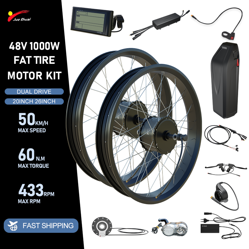 Kit de Conversión para Bicicle - Fat Tire Ebike Conversion Kit 2000W reseña y precio