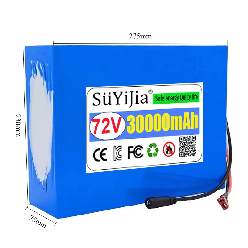 Paquete de Baterías de Litio d - Electric Bicycle Battery 72V 30Ah reseña y precio