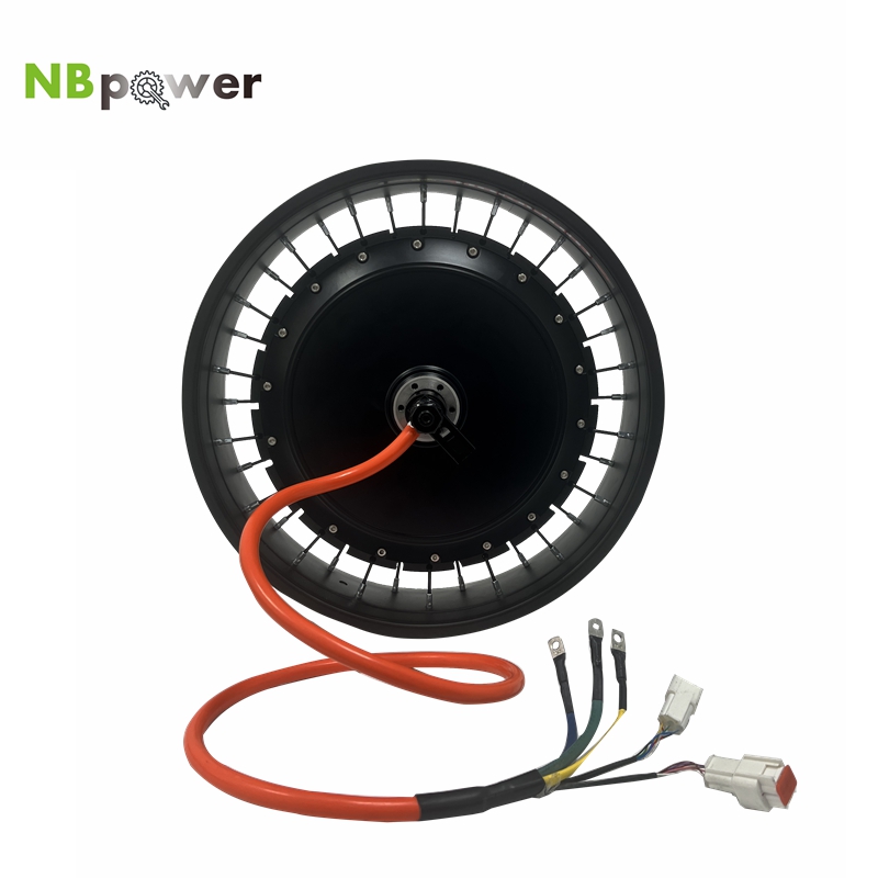 NBpower/QS273 40H 20x4/24x4/26 - 72V 5000W Hub Motor Kit reseña y precio
